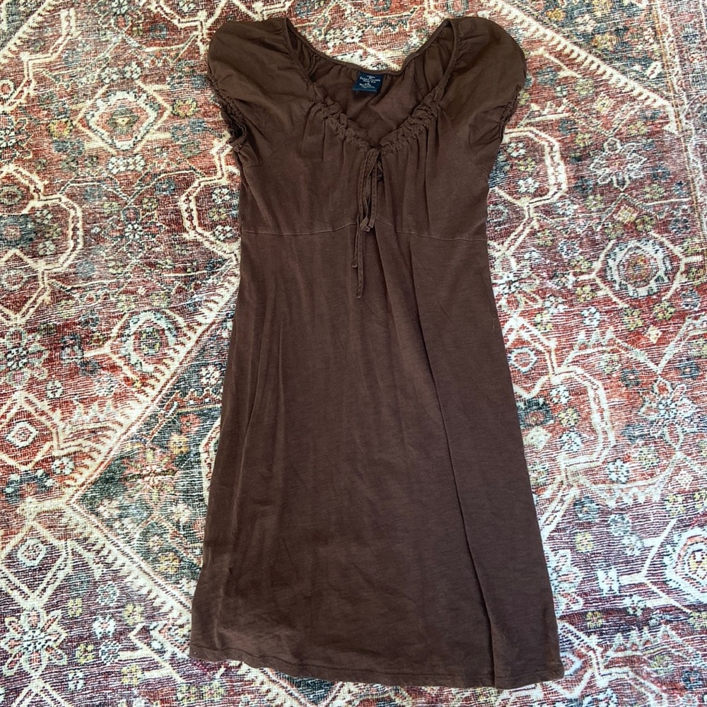 brown prairie dress!